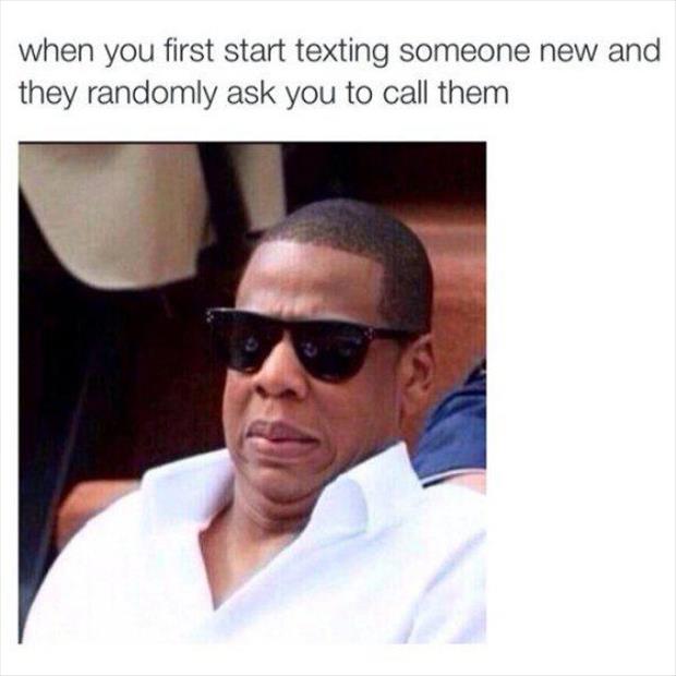 texting someone