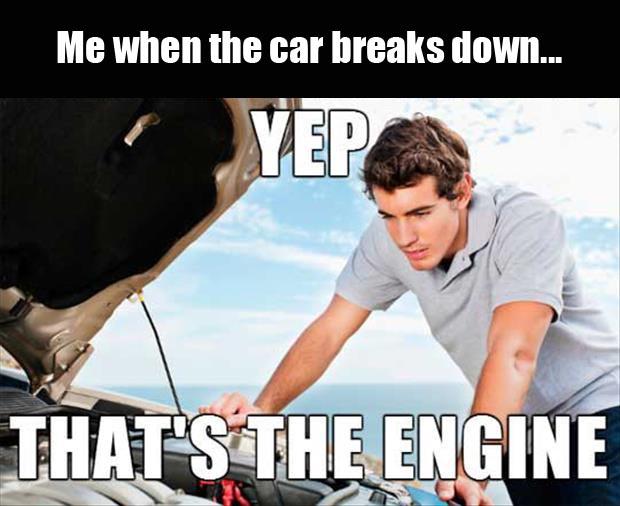 a when my car breaks down