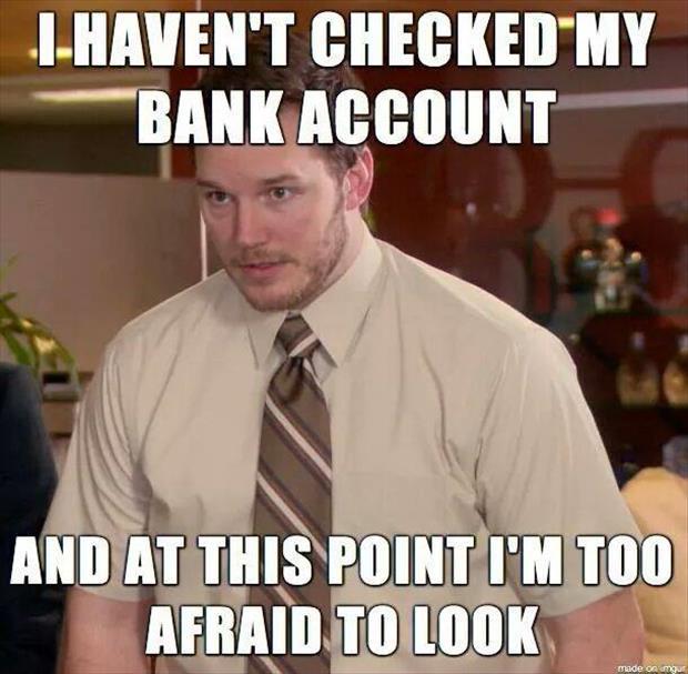 check my bank account