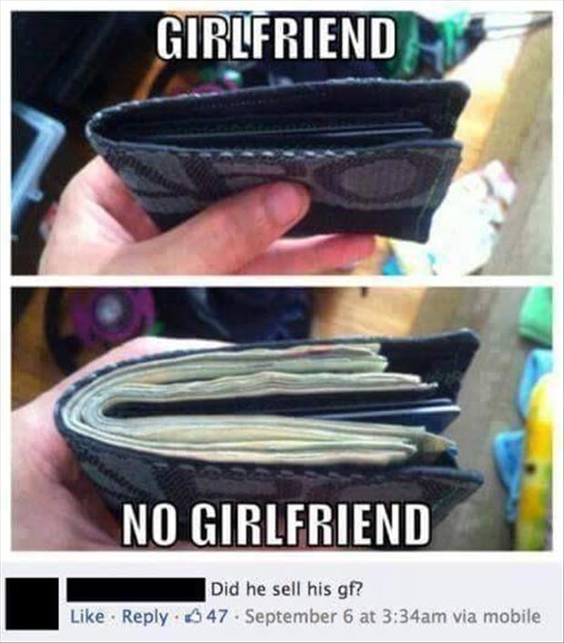 having a girlfriend