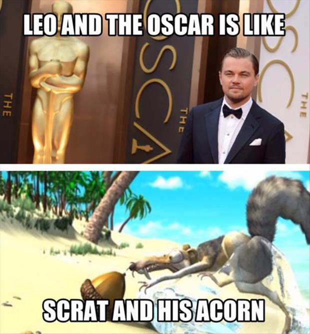 leo gets an oscar