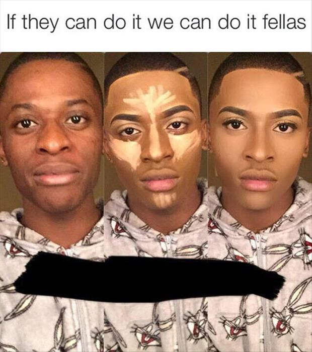 men with make up