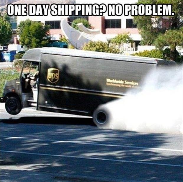 one day shipping