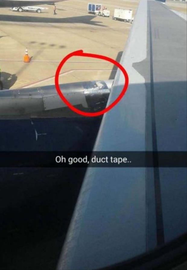 thank goodness for duct tape