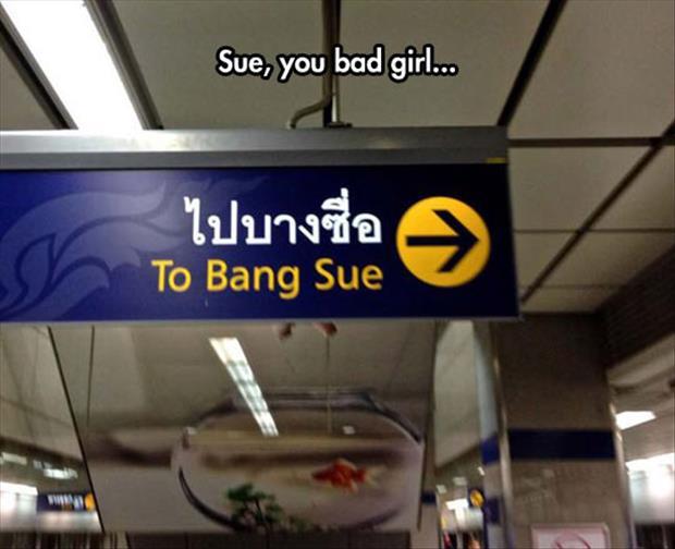 to bang sue