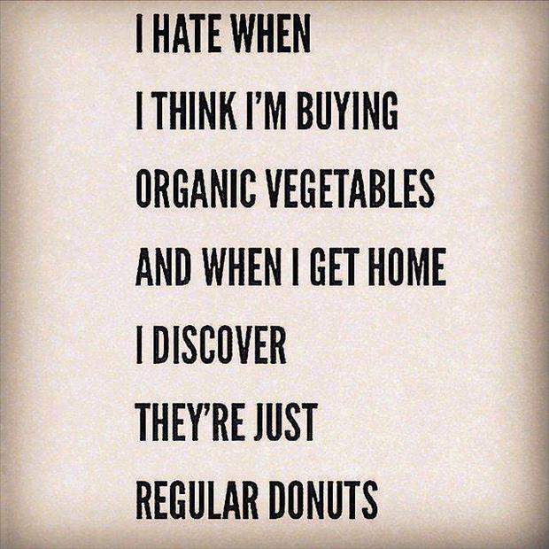 when I'm buying donuts