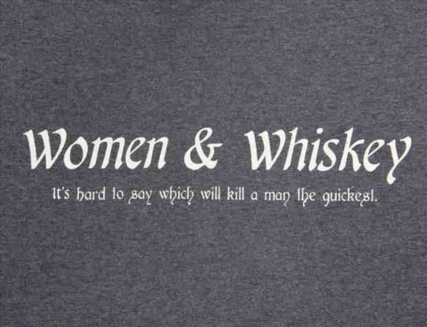 women and whiskey