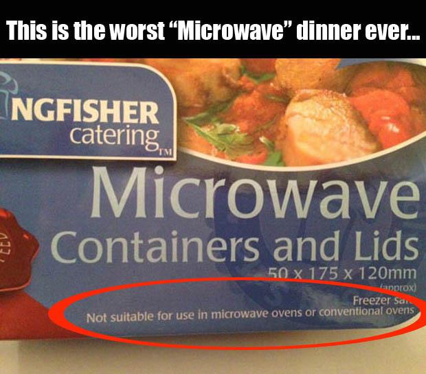 worst microwave dinner ever