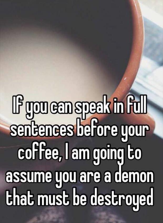 you are a demon