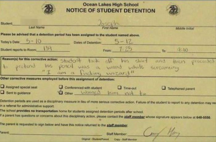 detention slips (18)