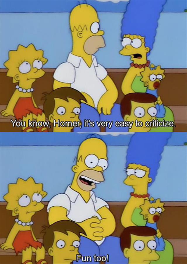 funny homer simpson