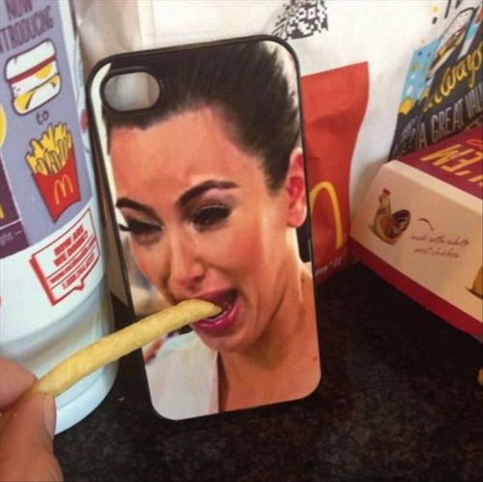 kim kardashian's phone cover