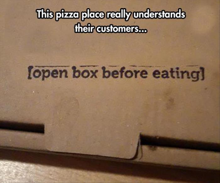 open the box