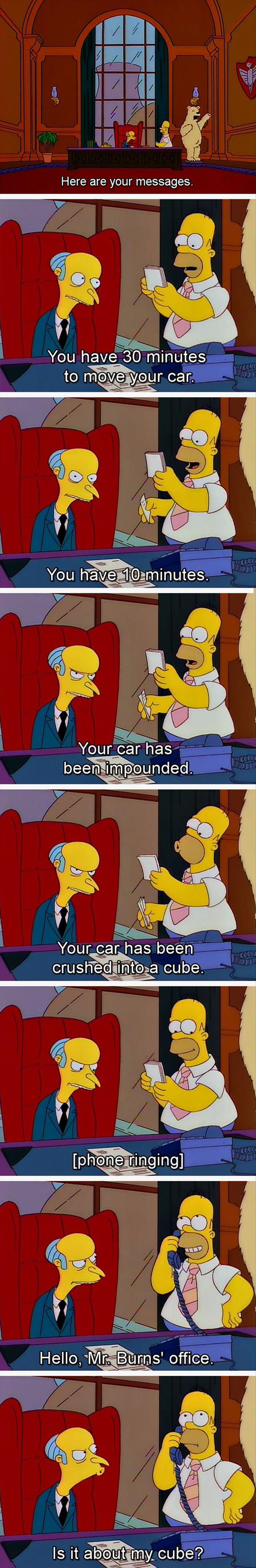 thanks homer simpson