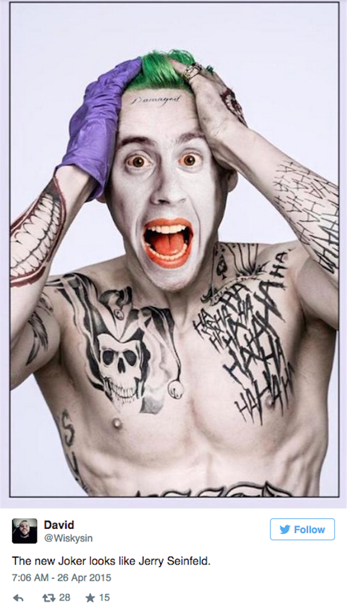 the internet reacts to Jared Letto as Joker (18)