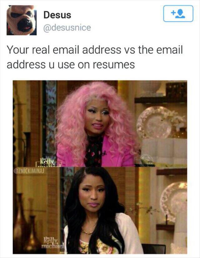 your real email address