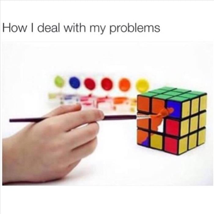 How I deal with problems