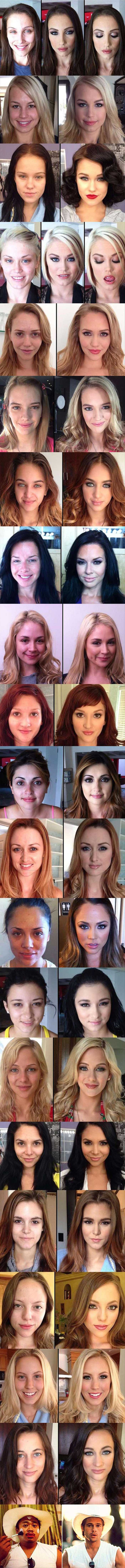 behold the power of makeup