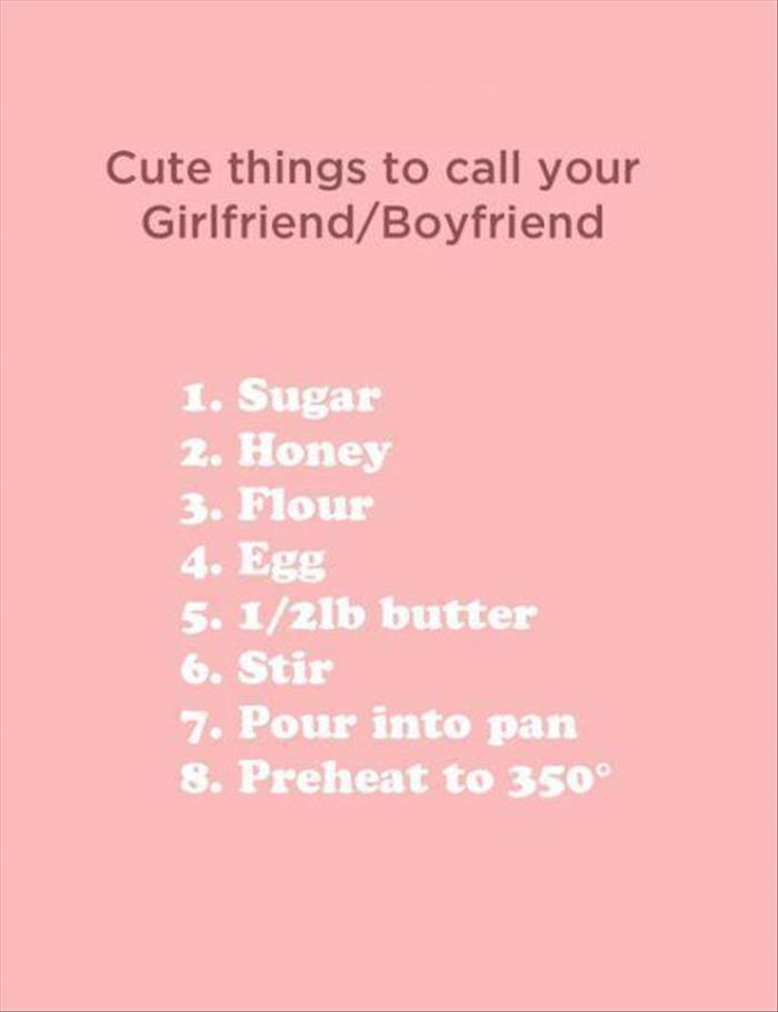 cute things to call your wife