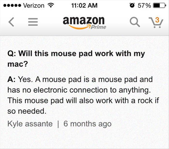 funny amazon questions