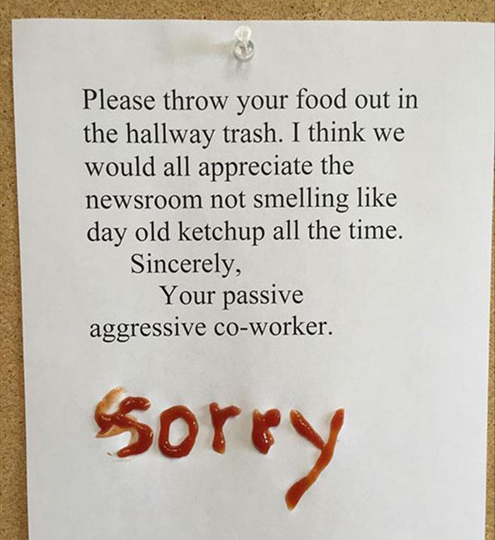 funny office notes