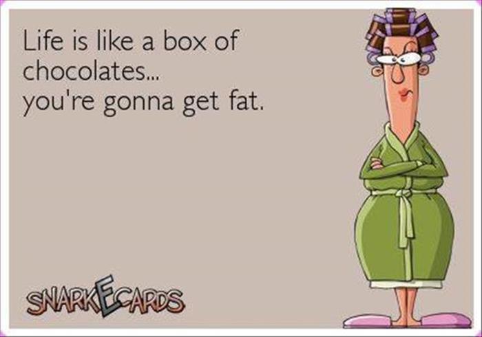 life is like a box of chocolates