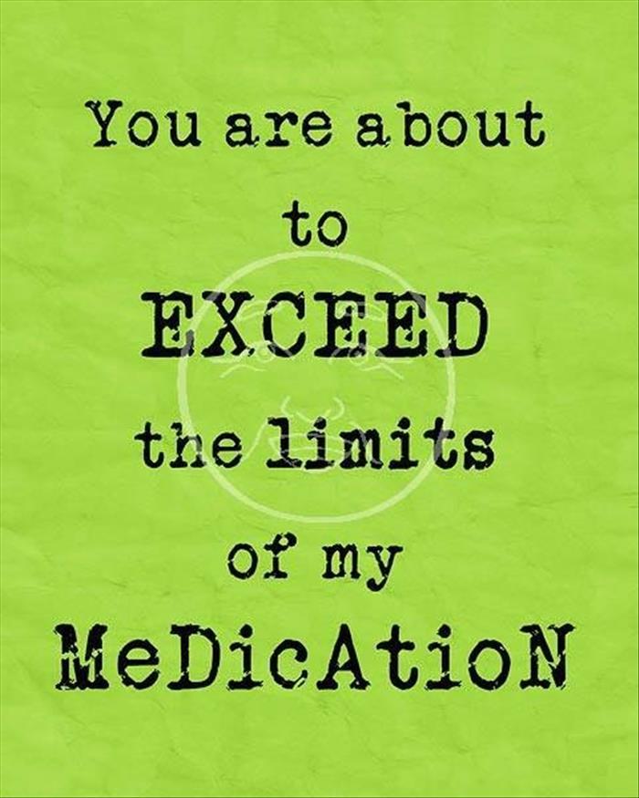 limits of the medication