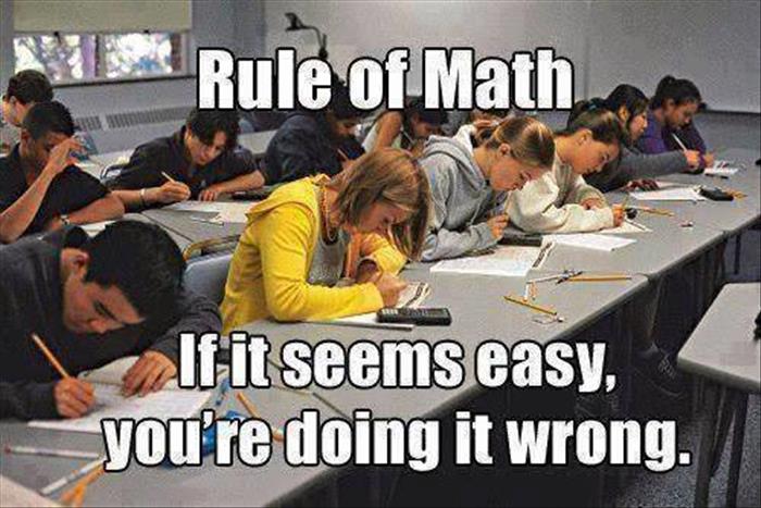 math rules