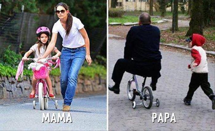 moms vs dads