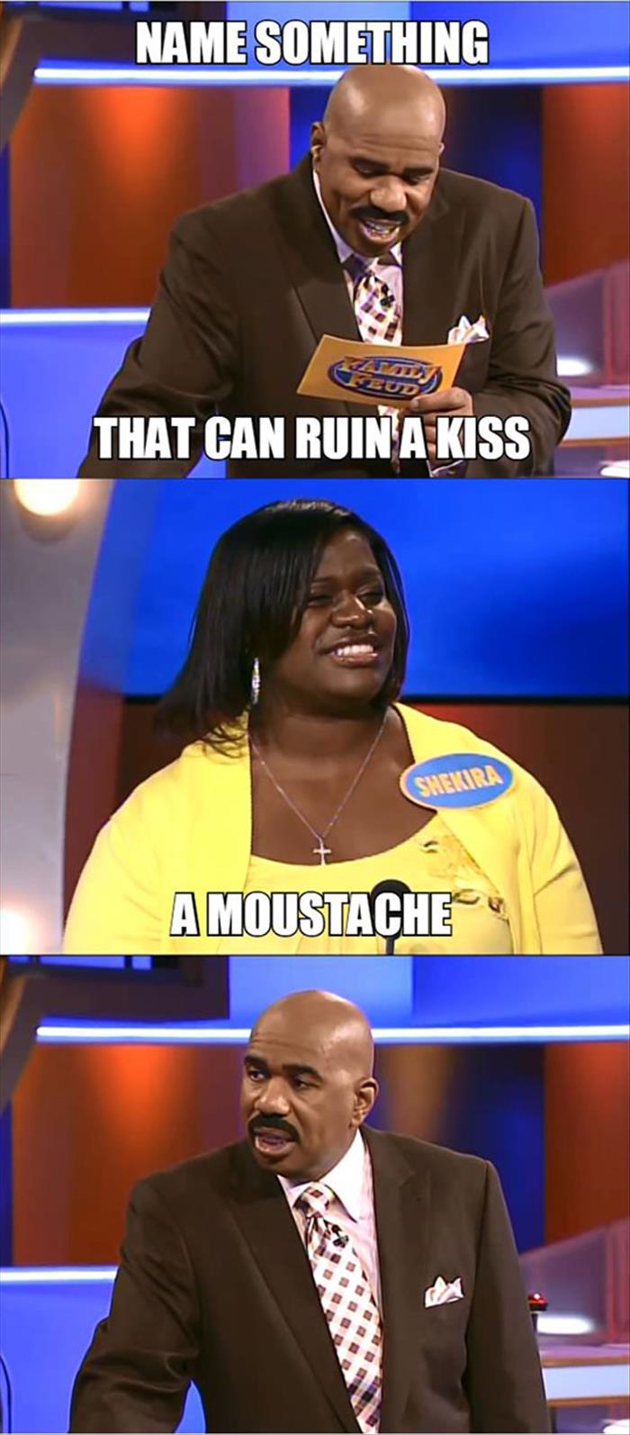 name something that ruins a kiss