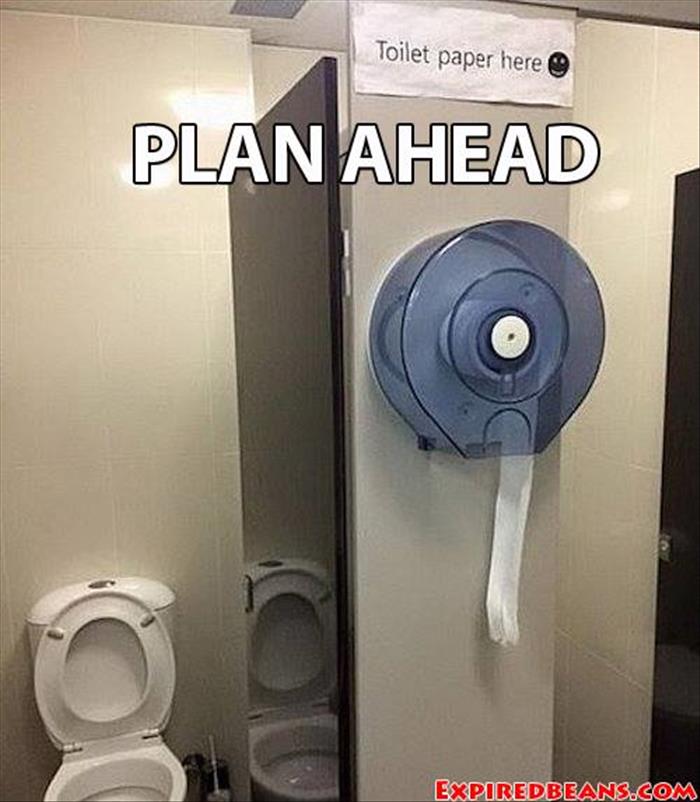 plan ahead