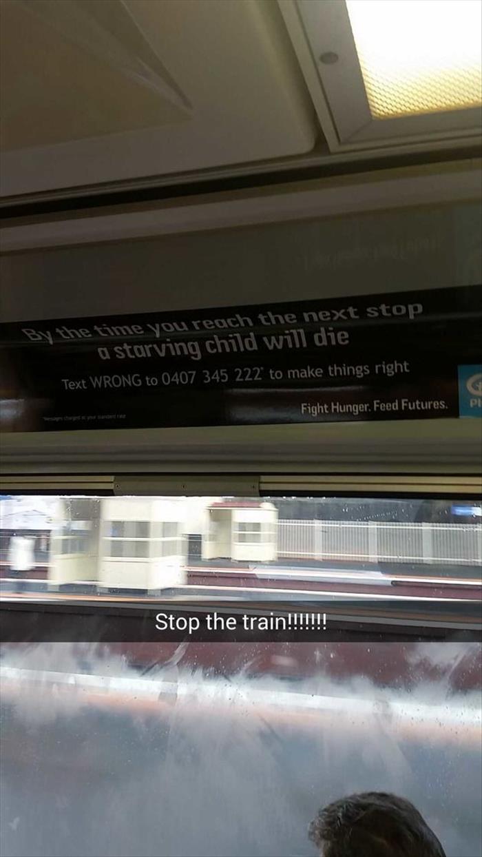 stop the train