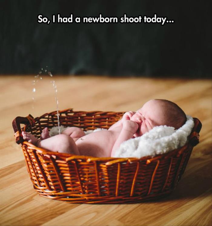 the newborn baby shoot