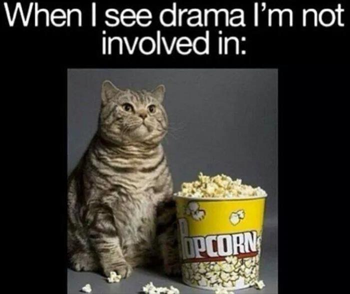 when I see drama