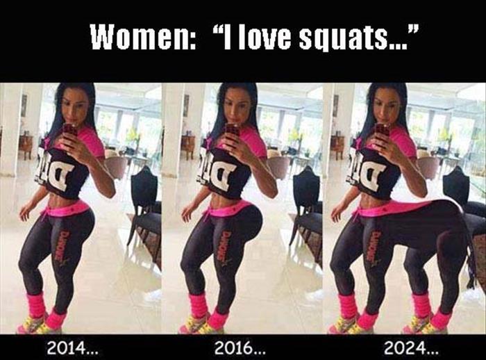 women love sqauts