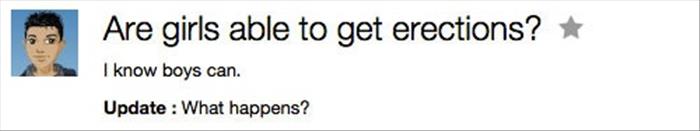 Quite Possibly The Dumbest Sex Questions Ever Asked On Yahoo 21 Pics