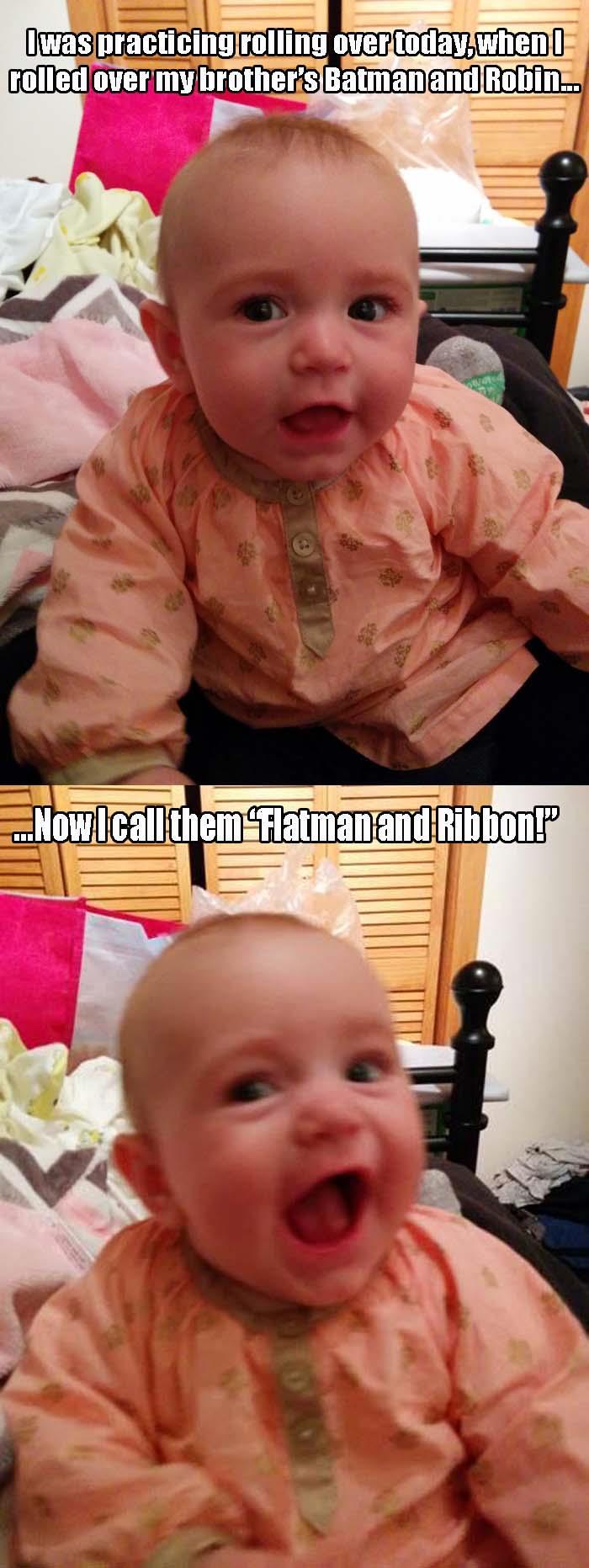 3 bad joke baby meme Batman and Robin