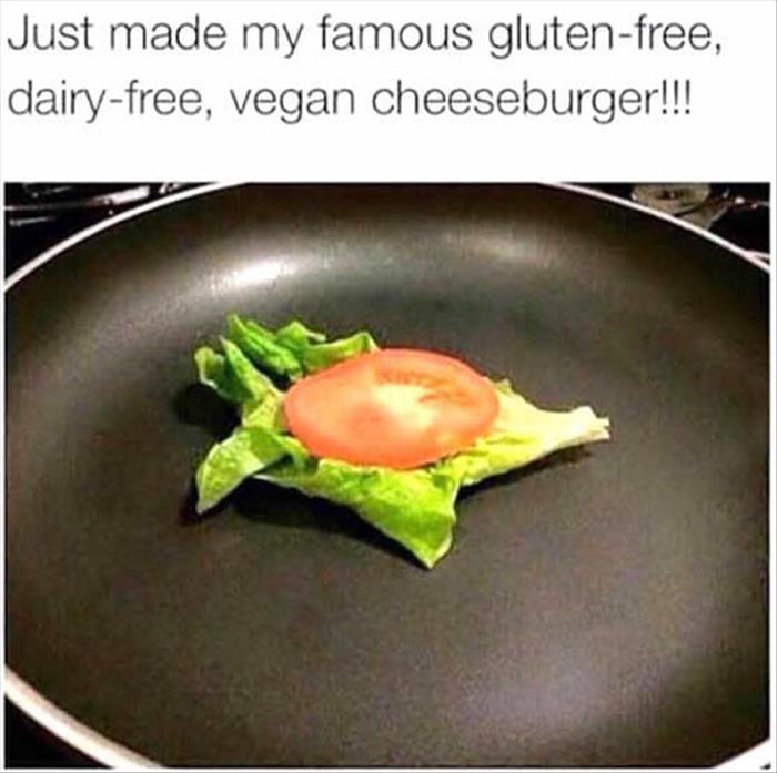 a funny cheeseburger