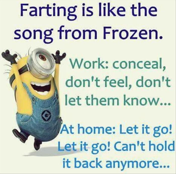 frozen like a fart