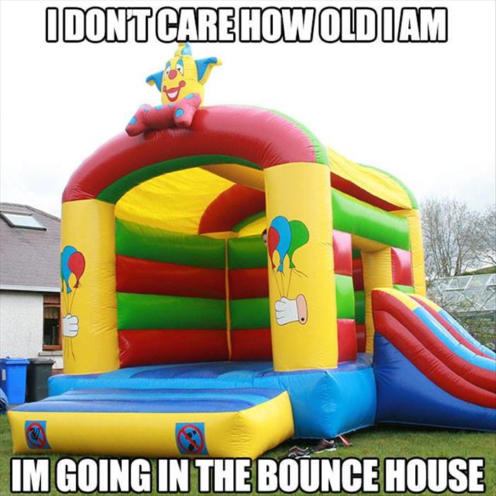 funny bounce castle