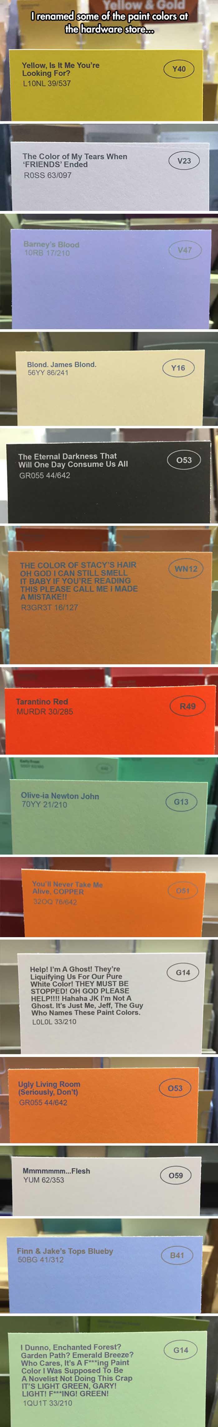 funny paint names