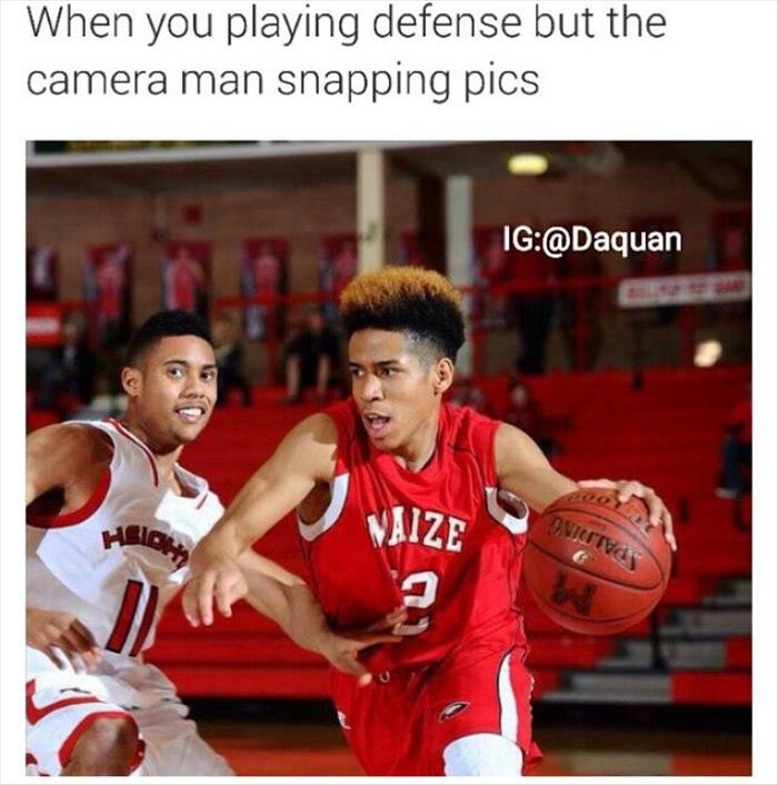 playing defense