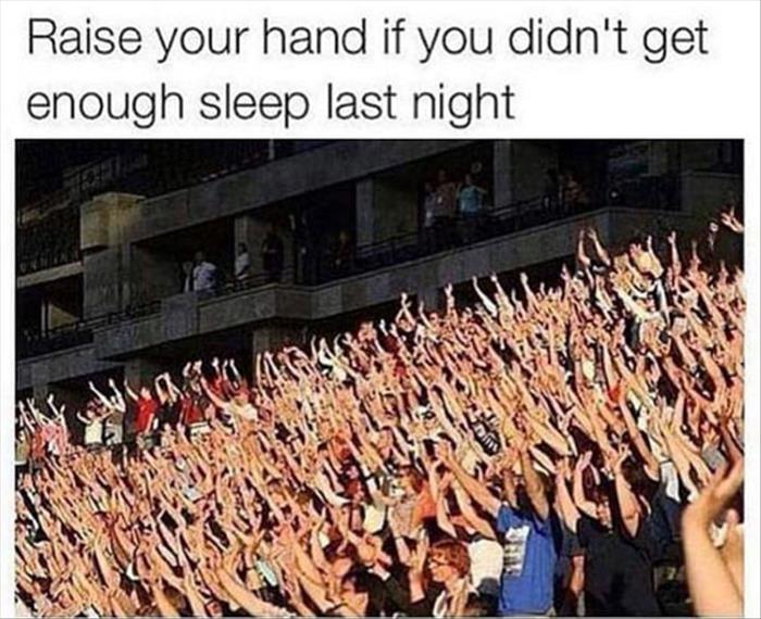 raise your hand