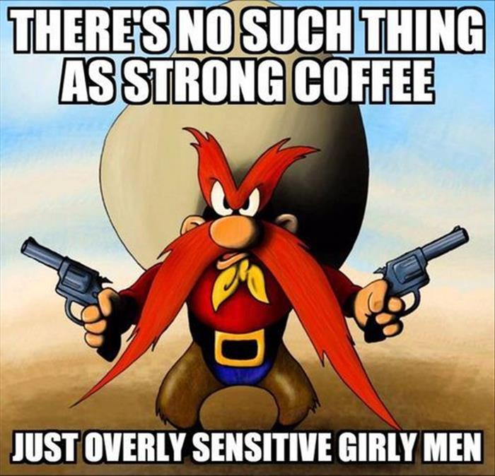 strong coffee