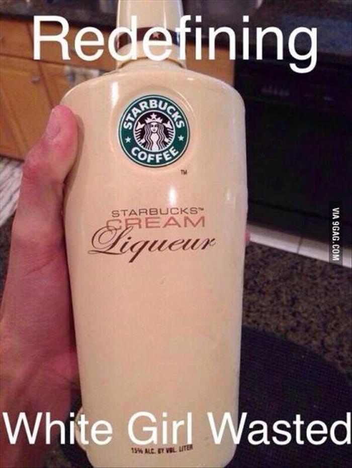 white girl wasted