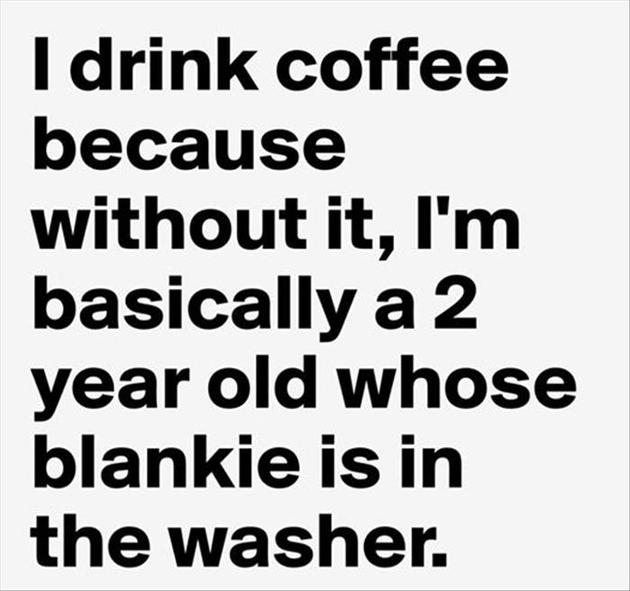 why I drink coffee