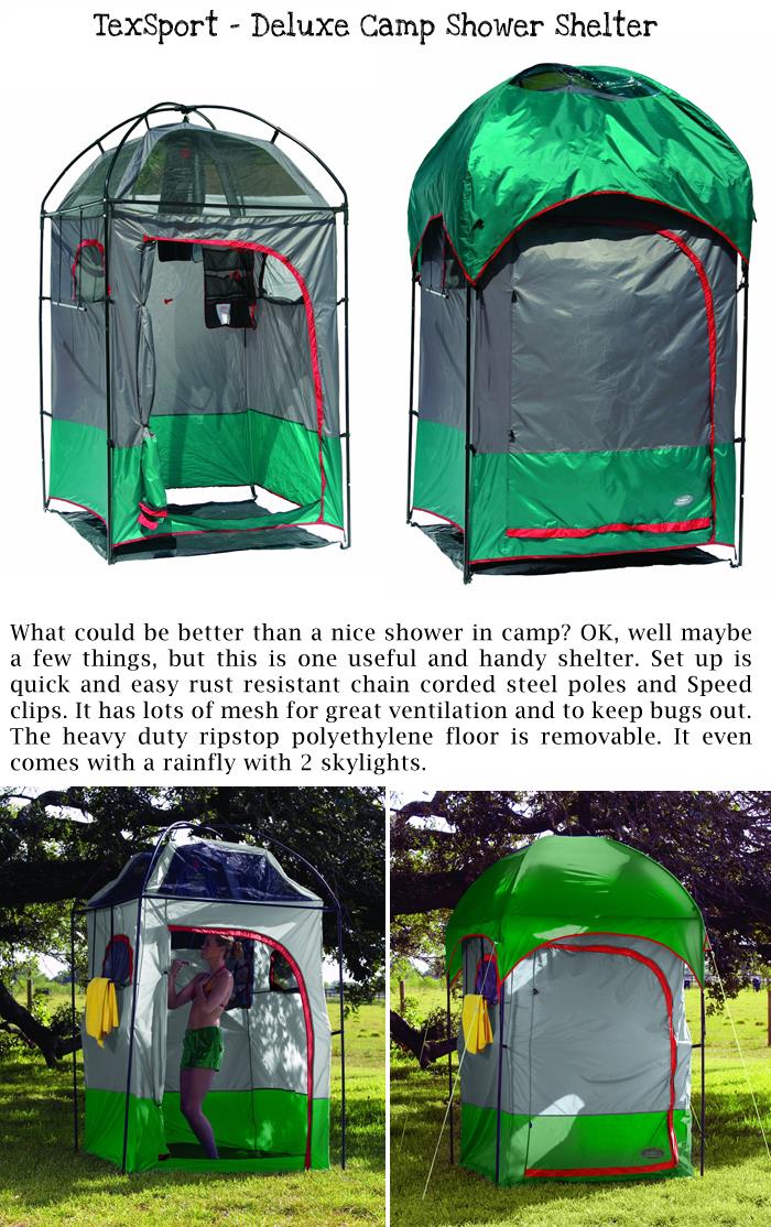 4 TexSport - Deluxe Camp Shower Shelter