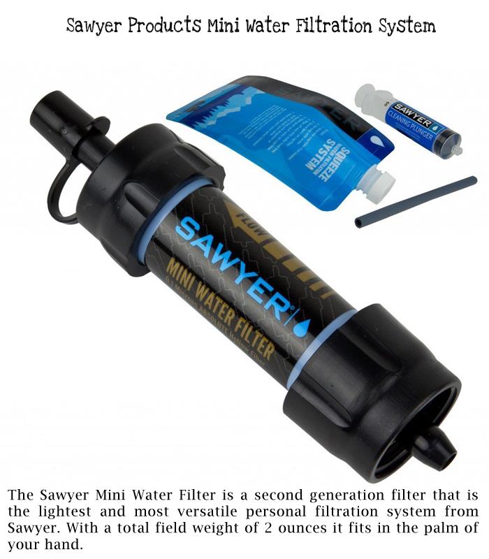 5 Sawyer Mini Water Filter