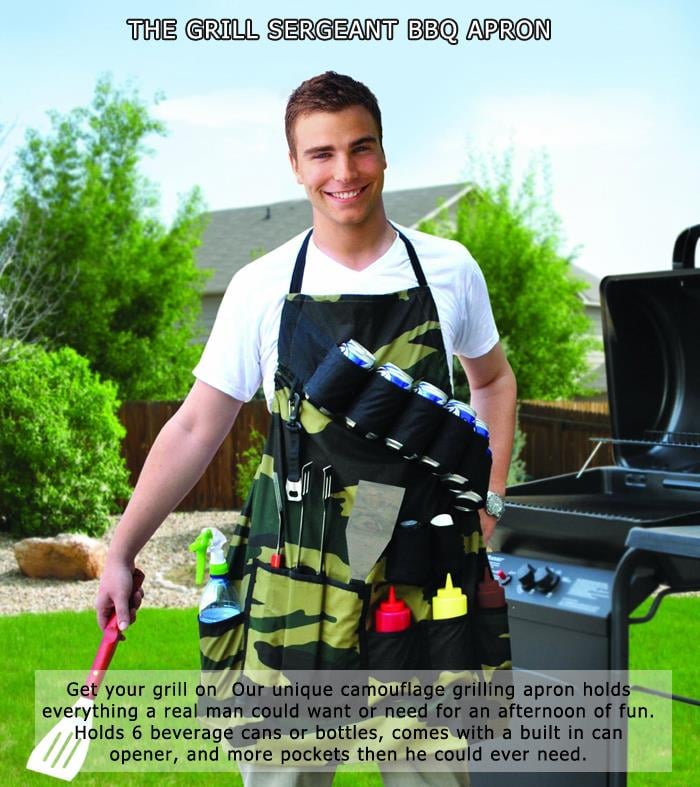 7 The Grill Sergeant BBQ Apron