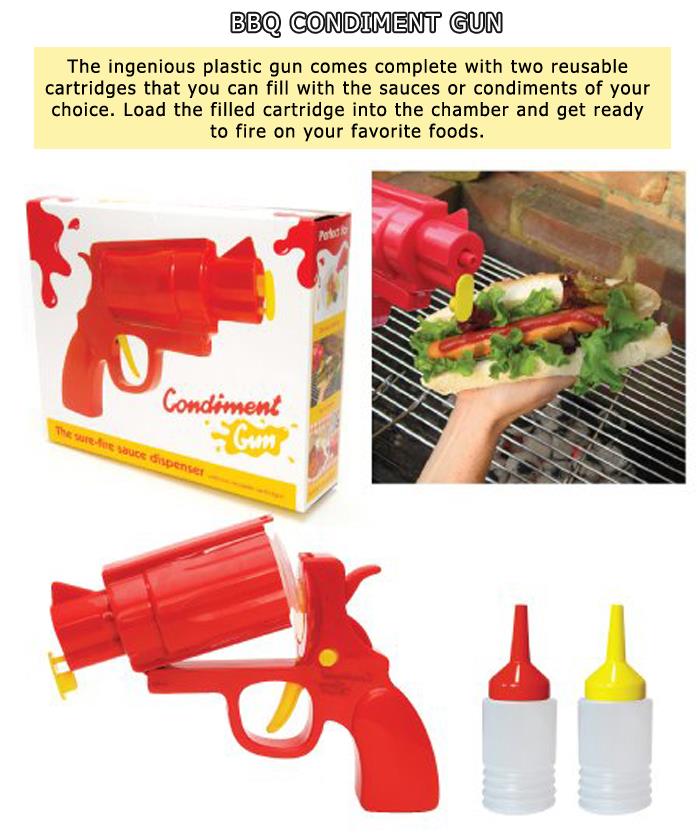 BBQ Condiment Gun